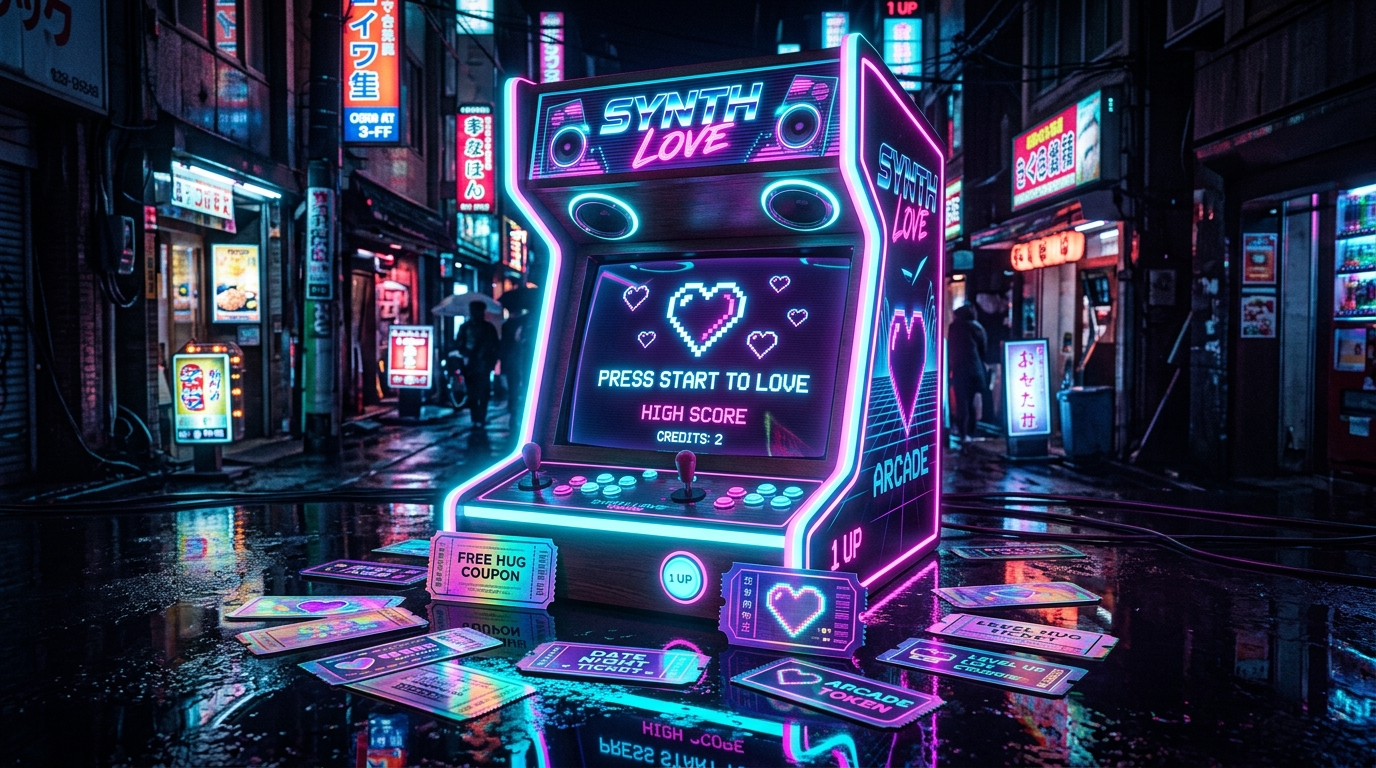 Retro Arcade & Love Coupons