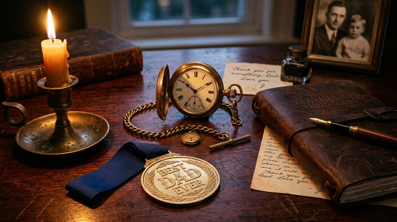 Hero Dad & Timeless Pocket Watch